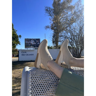 MUJER DEPORTIVA ZAPATO TEXTIL BEIGE 143718