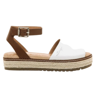 MUJER SANDALIA NATI BLANCO/CUERO