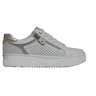MUJER DEPORTIVA PIEL GRETA BEIGE