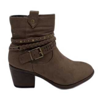 MUJER SXTM BOTIN TACON MEDIO URBAN TAUPE