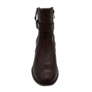 MUJER SXTM BOTIN TACON MEDIO LONDRES MARRON