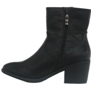 MUJER SXTM BOTIN TACON MEDIO BERLIN NEGRO