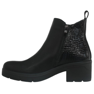 MUJER SXTM BOTIN TACON MEDIO TITANIA NEGRO