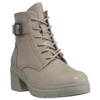 MUJER SXTM BOTIN TACON MEDIO ECLIPSE BEIGE