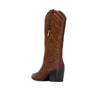 MUJER BOTA XTI COWBOY FLORENCIA MARRON