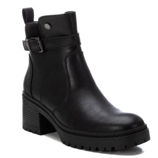 MUJER SXTI BOTIN TACON MEDIO PRAGA NEGRO
