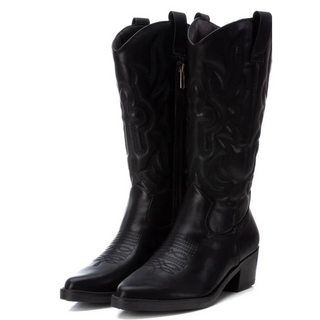 MUJER BOTA COWBOY VIENA NEGRO