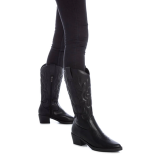 MUJER BOTA COWBOY VIENA NEGRO
