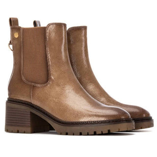 MUJER BOTIN TACON MEDIO ESTOCOLMO BEIGE