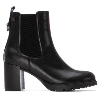 MUJER BOTIN BUDAPEST TACON ALTO NEGRO