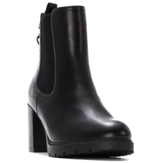 MUJER BOTIN BUDAPEST TACON ALTO NEGRO