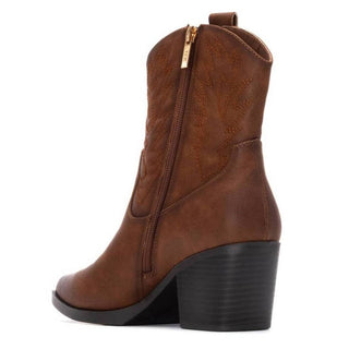 MUJER SXTI BOTIN TACON MADRID CAMEL