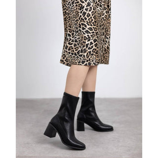 MUJER BOTIN TACON MEDIO EDIM NEGRO