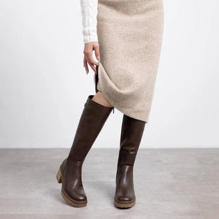 MUJER BOTA ALTA SEVILLA XTI MARRON