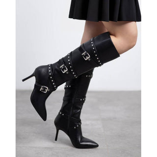 MUJER BOTA TACON FINO CORCEGA XTI NEGRO