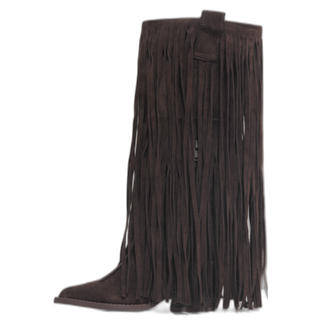 MUJER SXTM BOTA FLECO COFFEE