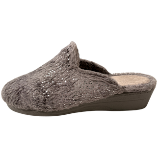 MUJER ZAPATILLAS DE ESTAR POR CASA CALMA GRIS