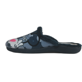 MUJER ZAPATILLAS DE ESTAR POR CASA GLISSIS MARINO