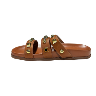MUJER SANDALIA CAPRI CAMEL