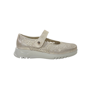 MUJER MOCASIN MERCEDES CON PICADOS