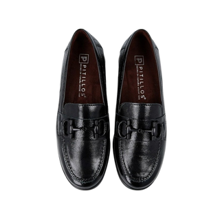 MUJER MOCASIN CON ADORNO NEGRO