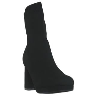 MUJER SXTM BOTIN TACON MILAN NEGRO