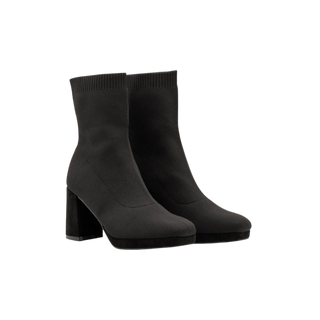 MUJER SXTM BOTIN TACON MILAN NEGRO