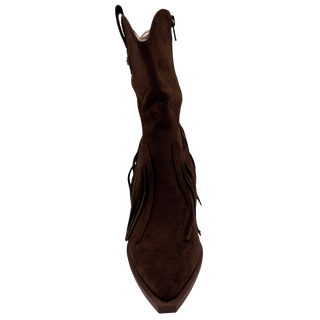 MUJER SBVQ BOTIN COWBOY TEXAS CHOCOLATE