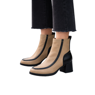 MUJER SXTM BOTIN MARTINA TACON BEIGE