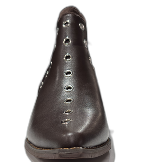 MUJER SBVQ BOTIN ISELA TACHUELA MARRON