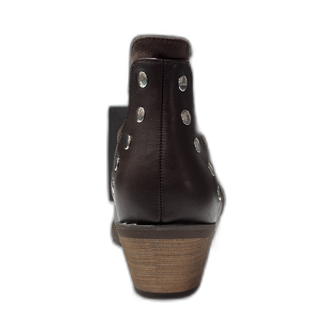 MUJER SBVQ BOTIN ISELA TACHUELA MARRON