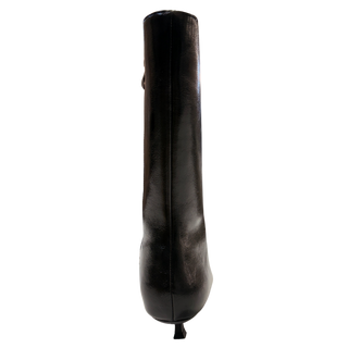 MUJER SXTM BOTIN TACON OLIVA NEGRO