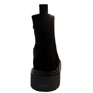 MUJER SXTM BOTIN PLATAFORMA FLEXA NEGRO