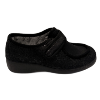 HOMBRE ZAPATILLAS DE ESTAR POR CASA MONET NEGRO