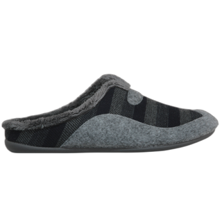HOMBRE ZAPATILLAS DE ESTAR POR CASA BLAZON MARINO-GRIS
