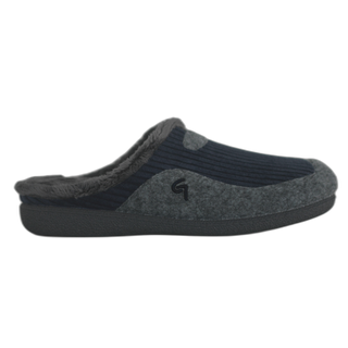 HOMBRE ZAPATILLAS DE ESTAR POR CASA FARM MARINO-GRIS