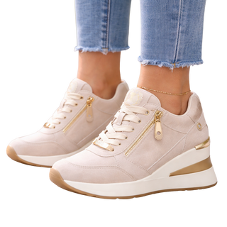 MUJER DEPORTIVA EDER CUÑA BEIGE XTI