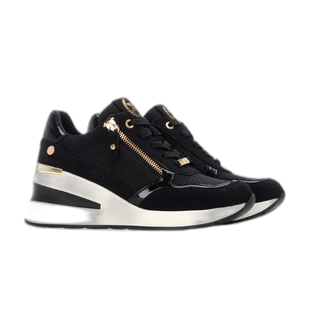 MUJER DEPORTIVA FARELA CUÑA NEGRO XTI
