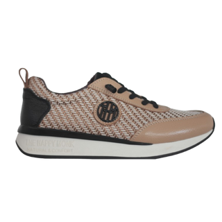 MUJER DEPORTIVA PIEL VAINITY ESPIGA BEIG