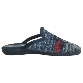 HOMBRE ZAPATILLAS DE ESTAR POR CASA RUTA 66 MARINO