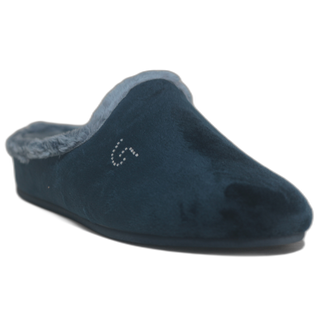MUJER ZAPATILLAS DE ESTAR POR CASA SUATEX MARINO