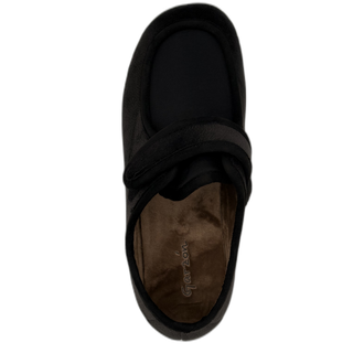 MUJER ZAPATILLAS DE ESTAR POR CASA ANACONDA (COPETE LICRA) NEGRO