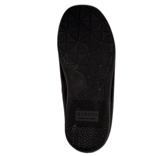 MUJER ZAPATILLAS DE ESTAR POR CASA ANACONDA (COPETE LICRA) NEGRO