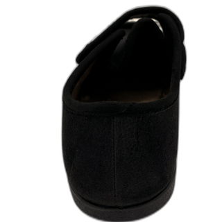 MUJER ZAPATILLAS DE ESTAR POR CASA ANACONDA (COPETE LICRA) NEGRO