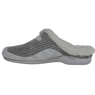 MUJER ZAPATILLAS DE ESTAR POR CASA FARM (ZCO.CHAPA-BANDA) TAUPE-ARENA