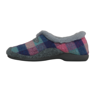MUJER ZAPATILLAS DE ESTAR POR CASA POZZUOLI (CDO.CHAPA-BANDA) MARINO-GR