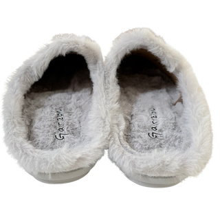 MUJER ZAPATILLAS DE ESTAR POR CASA PICOS (B. RATON / RATITA) MARFIL-GRI