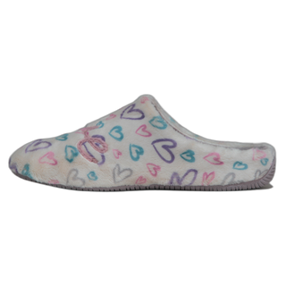MUJER ZAPATILLAS DE ESTAR POR CASA MONTLIS (S. LOVE / YOU) ARENA-PURPUR