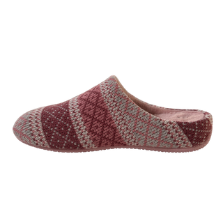 MUJER ZAPATILLAS DE ESTAR POR CASA LANA DELIRIO (ZUECO INVERTIDO) MALVA