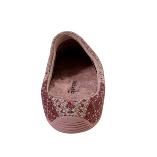 MUJER ZAPATILLAS DE ESTAR POR CASA LANA DELIRIO (ZUECO INVERTIDO) MALVA